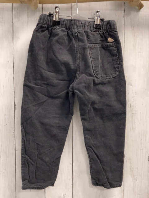 Zara  Hose  Gr. 104  grau Kord gefüttert Gummizugbund 
