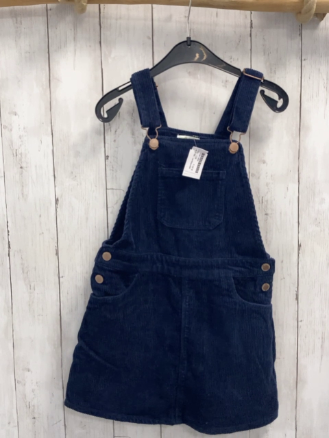 vertbaudet Kleid Gr. 128  blau Kord