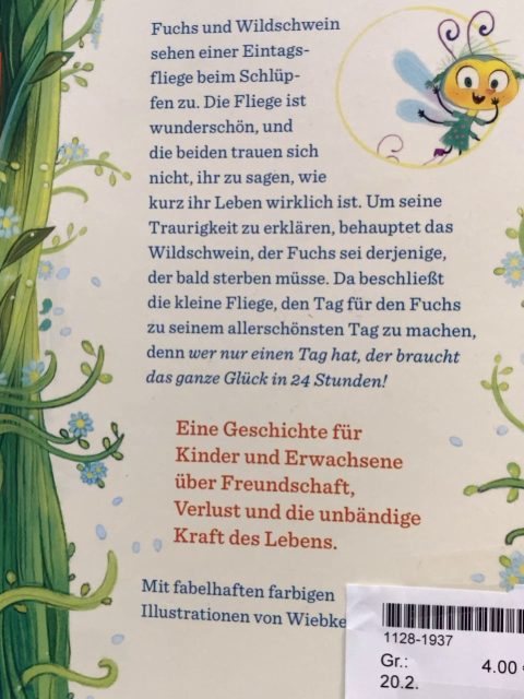   Buch Nur ein Tag