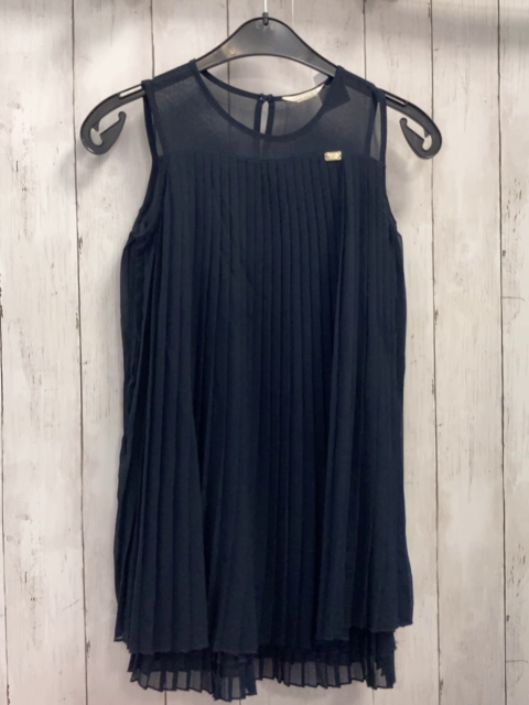   Kleid  Gr. 140  blau crincled 