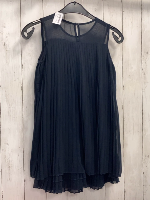   Kleid  Gr. 140  blau crincled 