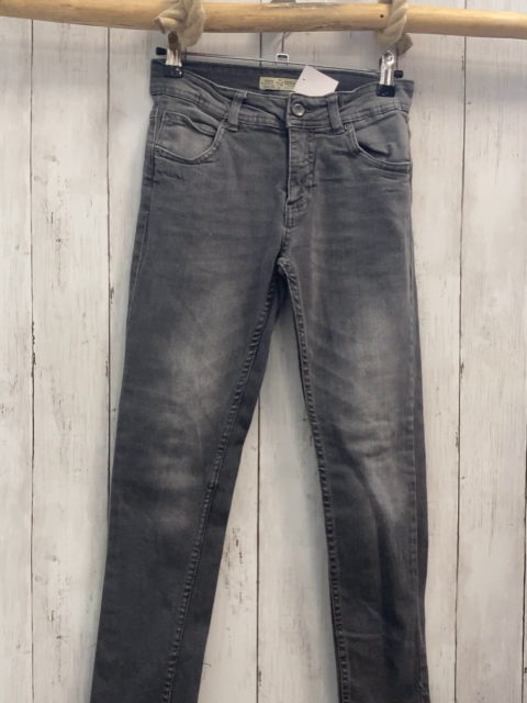   Hose  Gr. 140  grau jeans Bund verstellbar 