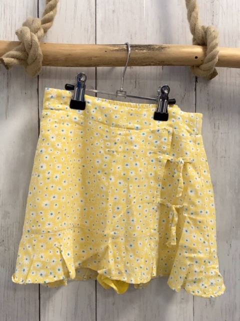 zara Rock Gr. 122  gelb Blumen