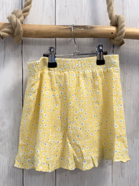 zara Rock Gr. 122  gelb Blumen