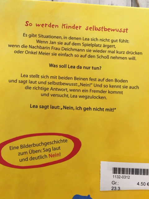  Buch Ich bin stark, ich sag laut Nein!