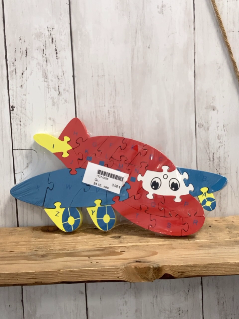neu  Puzzle Flugzeug 