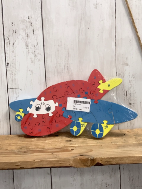 neu  Puzzle Flugzeug 
