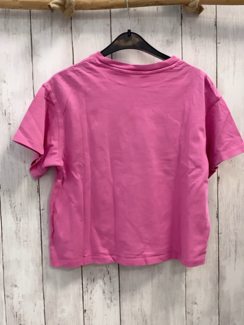 H&M  T-Shirt  Gr. 134/140  pink Smileys mit Glitzer 
