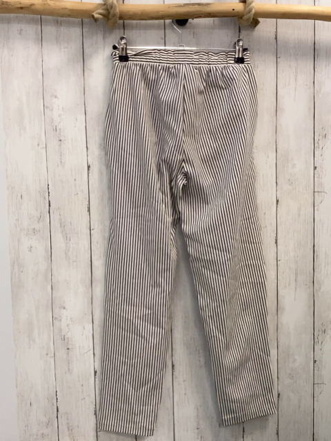 neu  Hose  Gr. 140  weiß dunkelblaue Streifen Gummizugbund mit weißer Kordel NP 12,99 €  