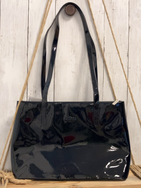 neu Gabor  Tasche  schwarz Lack Breite 37 cm Höhe 23,5 cm