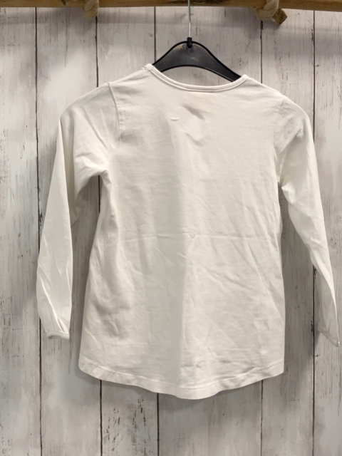 Steiff  Langarmshirt Gr. 110  weiß Bär 