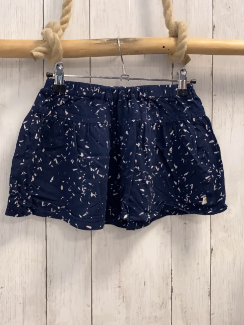   Shortsrock  Gr. 134/140  blau weißer Druck