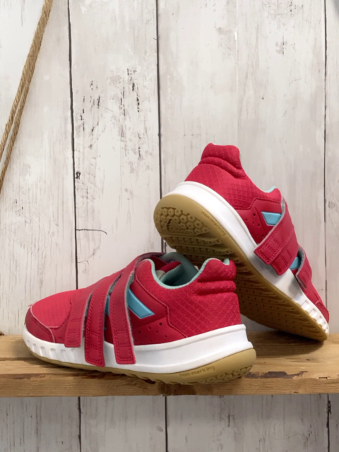 Adidas  Schuhe  Gr. 34  rot mint Streifen + Bund 