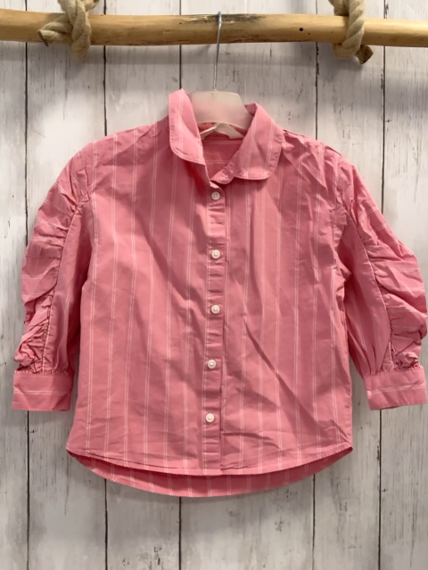 H&M  Bluse  Gr. 98  rosa weiße Streifen 