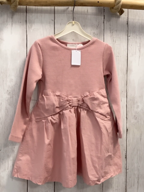 Zara  Kleid  Gr. 92  rosa Oberteil mit Rippen 