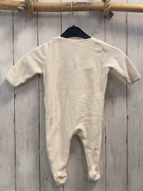 H&M Schlafanzug Gr. 62  beige Nicky Bär