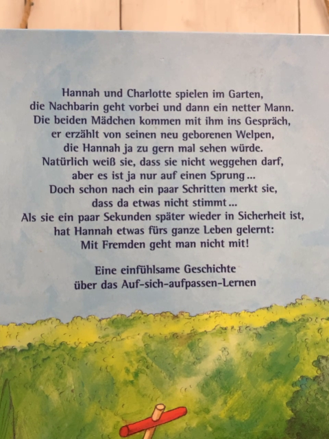  Buch Ich kenn dich nicht, ich geh nicht mit