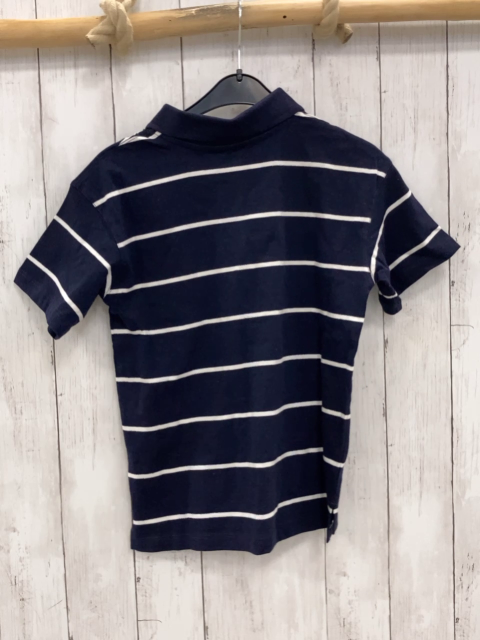 neu H&M  Poloshirt  Gr. 122/128  blau weiße Striefen 