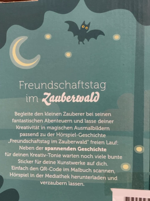Tonies  Toniefigur + Malbuch Ein magisches Malbuch + Kreativ-Tonie 