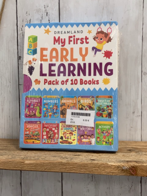   Lernbuchsammlung  My First Early Learning Pack of 10 Books 