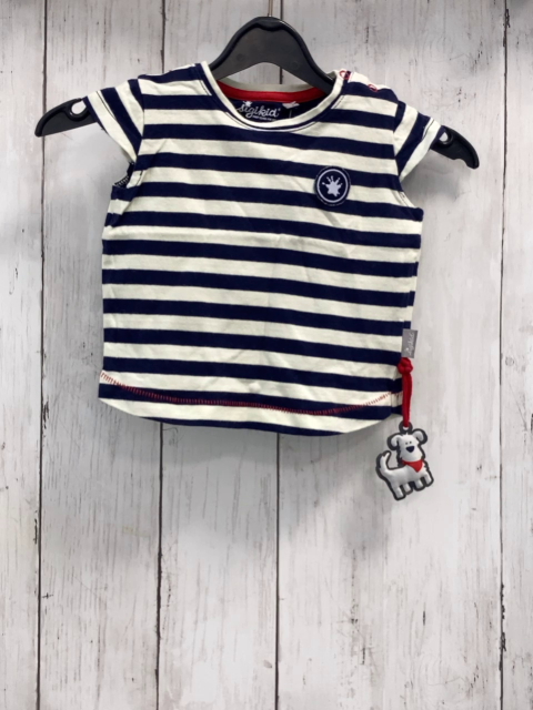 Sigikid  T-Shirt  Gr. 62  blau weiße Streifen 