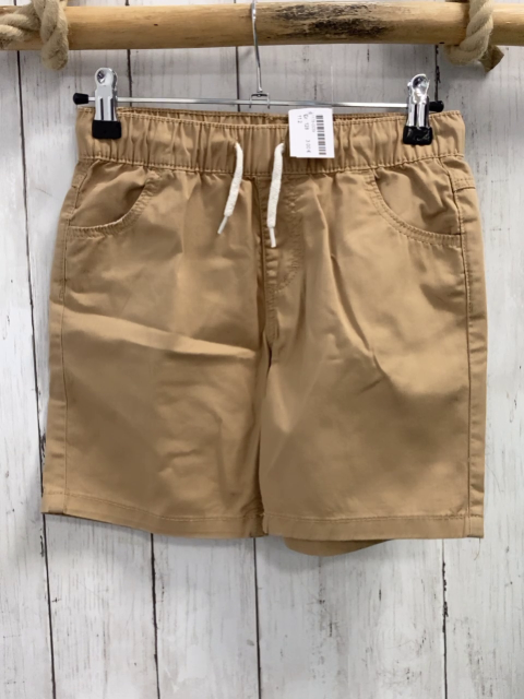   Shorts  Gr. 128  hellbraun weiße Kordel