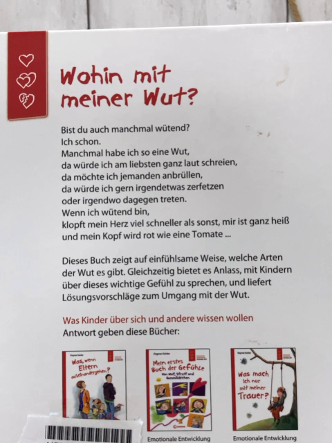  Buch Wohin mit meiner Wut?