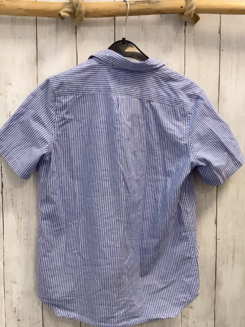 GAP Sommerhemd  Gr. 146/152  hellblau weiße Streifen