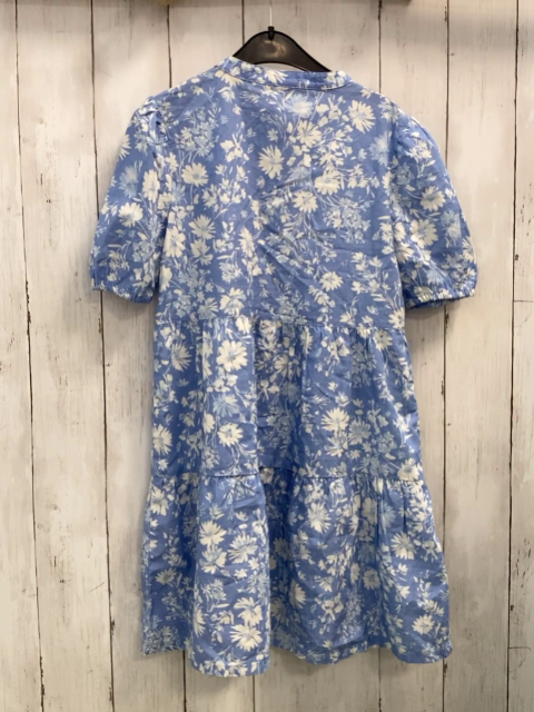 GAP  Kleid  Gr. 146/152  blau weiße Blumen 