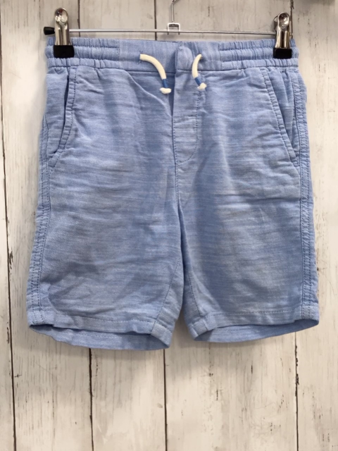 H&M Shorts Gr. 116  hellblau meliert weiße Kordel