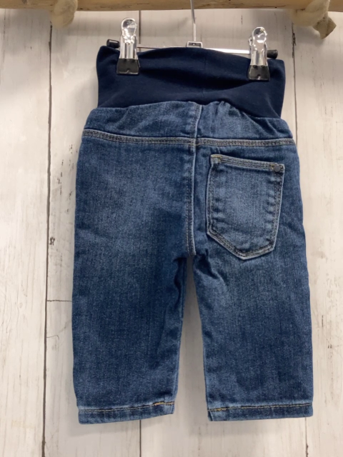 S´Oliver  Hose  Gr. 62  blau Jeans Strickbund 