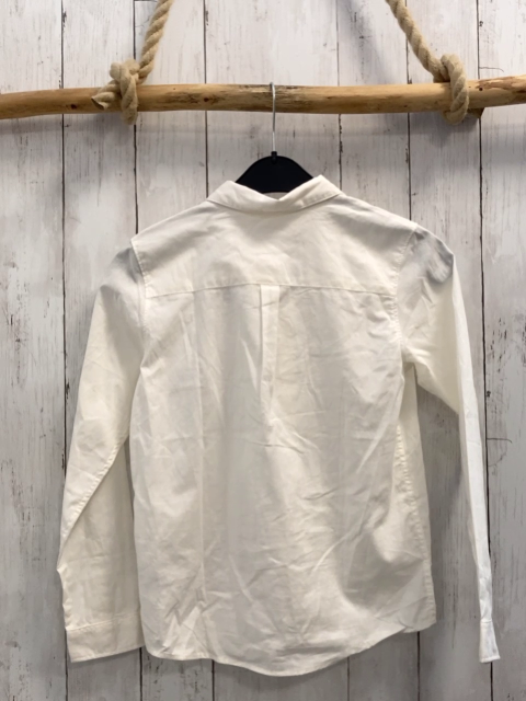 neu H&M Hemd Gr. 140  weiß 