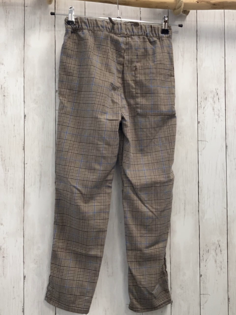 H&M Hose Gr. 140  beige braun blau kariert