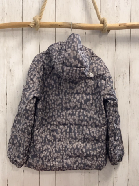 The North Face  Wende-Winterjacke  Gr. 158/164  grau hellgrauer Druck / grau 