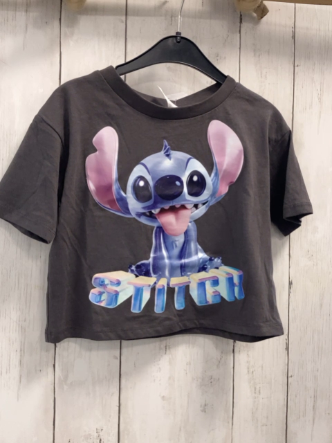Stitch  T-Shirt Gr. 128  grau Stitch 