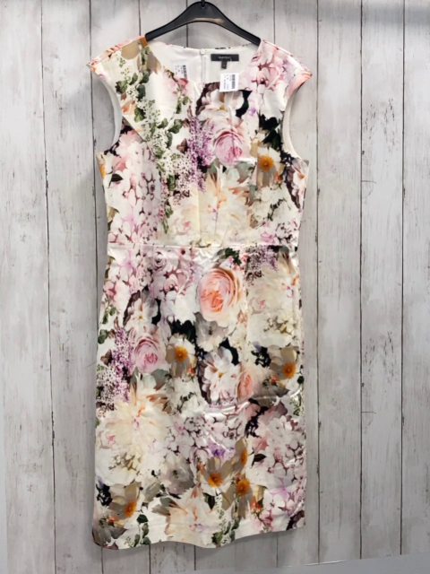 neu Montego  Kleid  Gr. 38  weiß Blumen 