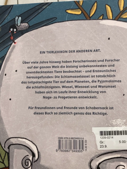  Buch Von Schildflöten, Herdmännchen und Großmaulnashörnern