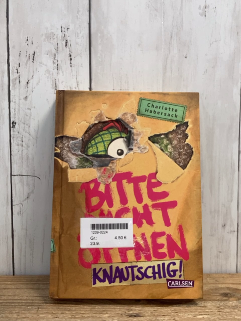  Buch Bitte nicht öffnen Knautschig 