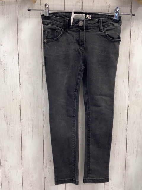  Hose  Gr. 110  grau Jeans Bund verstellbar 