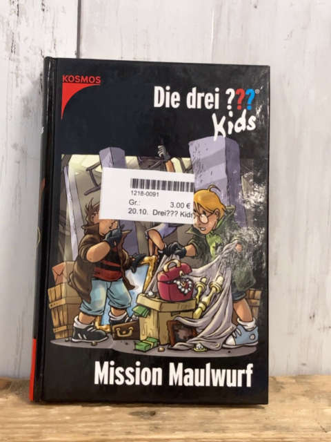 Drei??? Kids  Buch Mission Maulwurf