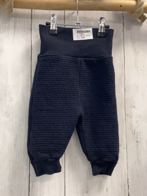 Steiff  Jogginghose  Gr. 62  blau Struktur 