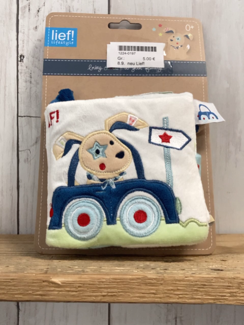 neu Lief! Plüschspielzeug  Buch mit Hund 