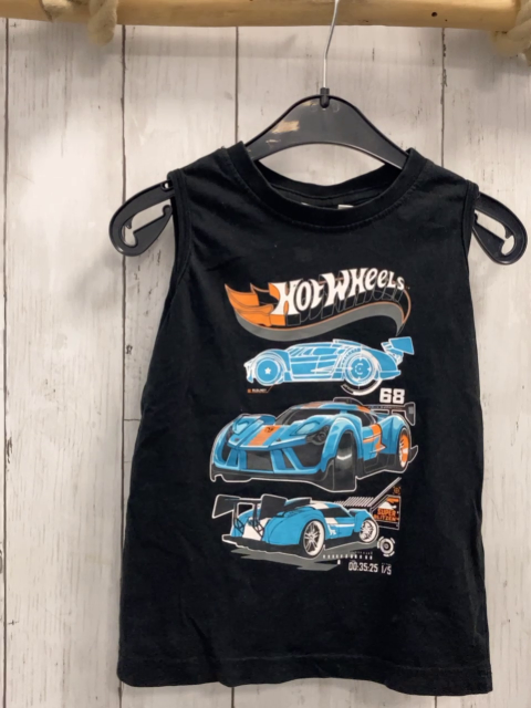 Hot Wheels  Top  Gr. 98  schwarz Fahrzeuge Schrft 