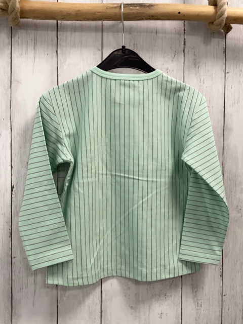 neu Jako-o  Langarmshirt  Gr. 104  pink + hellbraune Streifen + Vogel 