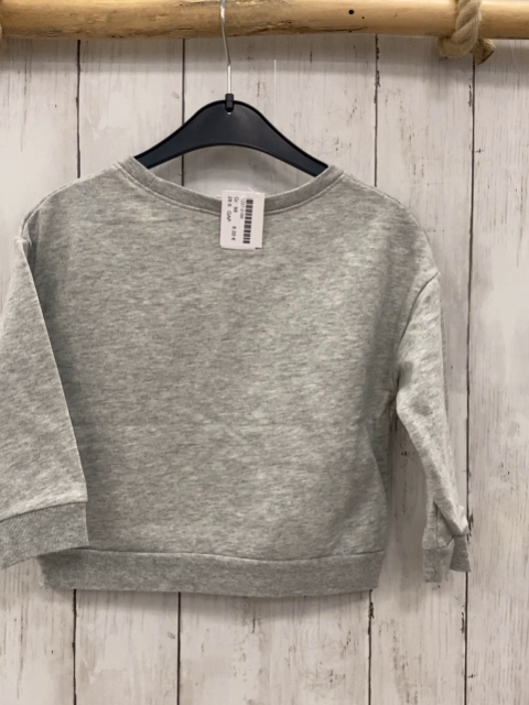 GAP Pullover  Gr. 98  hellgrau weiße Schrift 