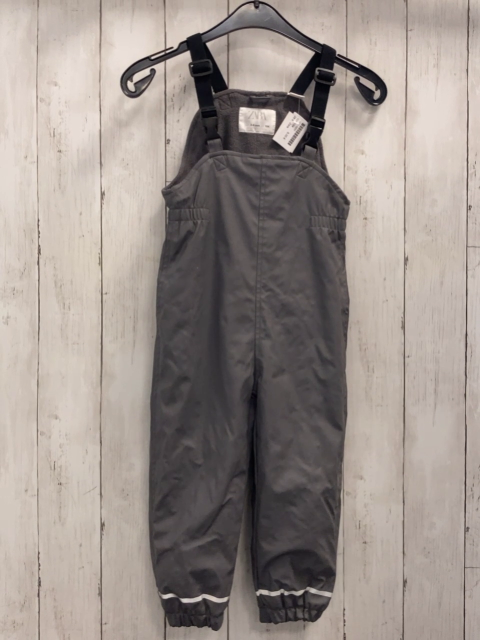 Zara  Regenhose  Gr. 104  grau gummiert gefüttert 