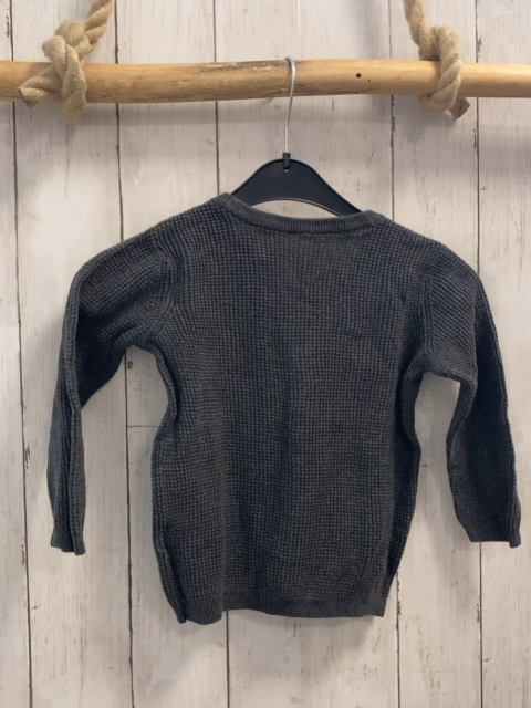 H&M Strickjacke Gr. 86  grau 