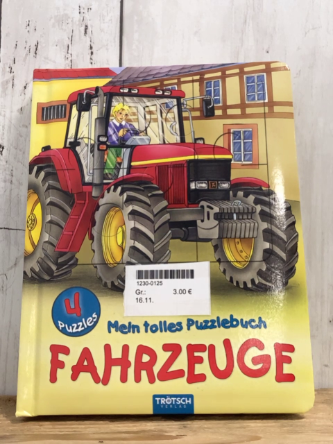  Pappbuch Mein tolles Puzzlebuch Fahrzeuge