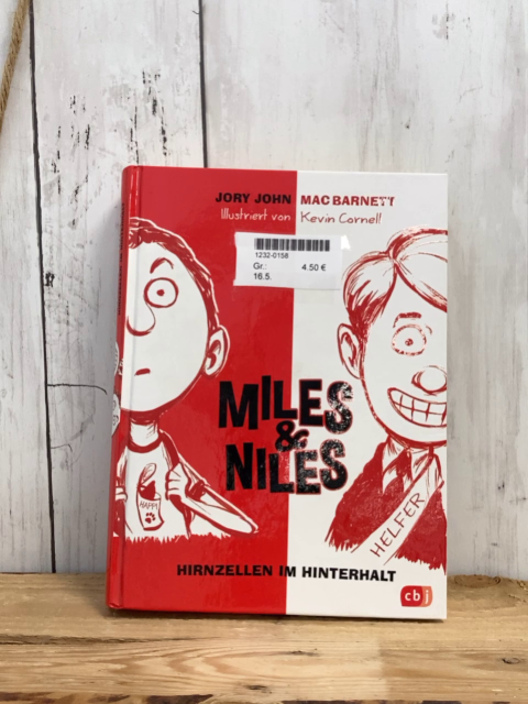  Buch Miles & Miles Hirnzellen im Hinterhalt 