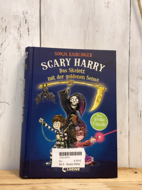 Scary Harry  Buch Das Skelett mit der goldenen Sense 